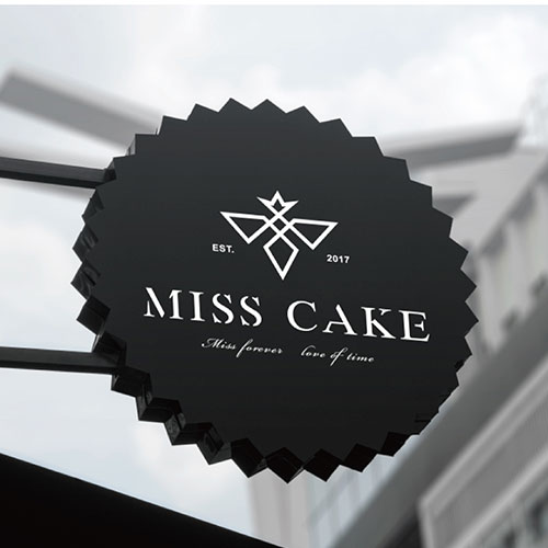 寧夏甜品品牌LOGO設(shè)計(jì)-寧夏MISS CAKE 品牌設(shè)計(jì)