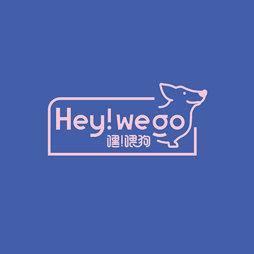 咖啡館品牌LOGO設(shè)計-HEYWEGO寵物咖啡館品牌LOGO設(shè)計